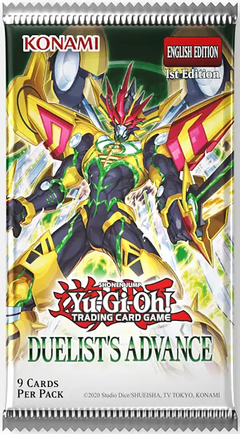 Yu-Gi-Oh! Duelist's Advance (2 options) Trading Card Games Konami YGO Duelist's Advance Booster Pack