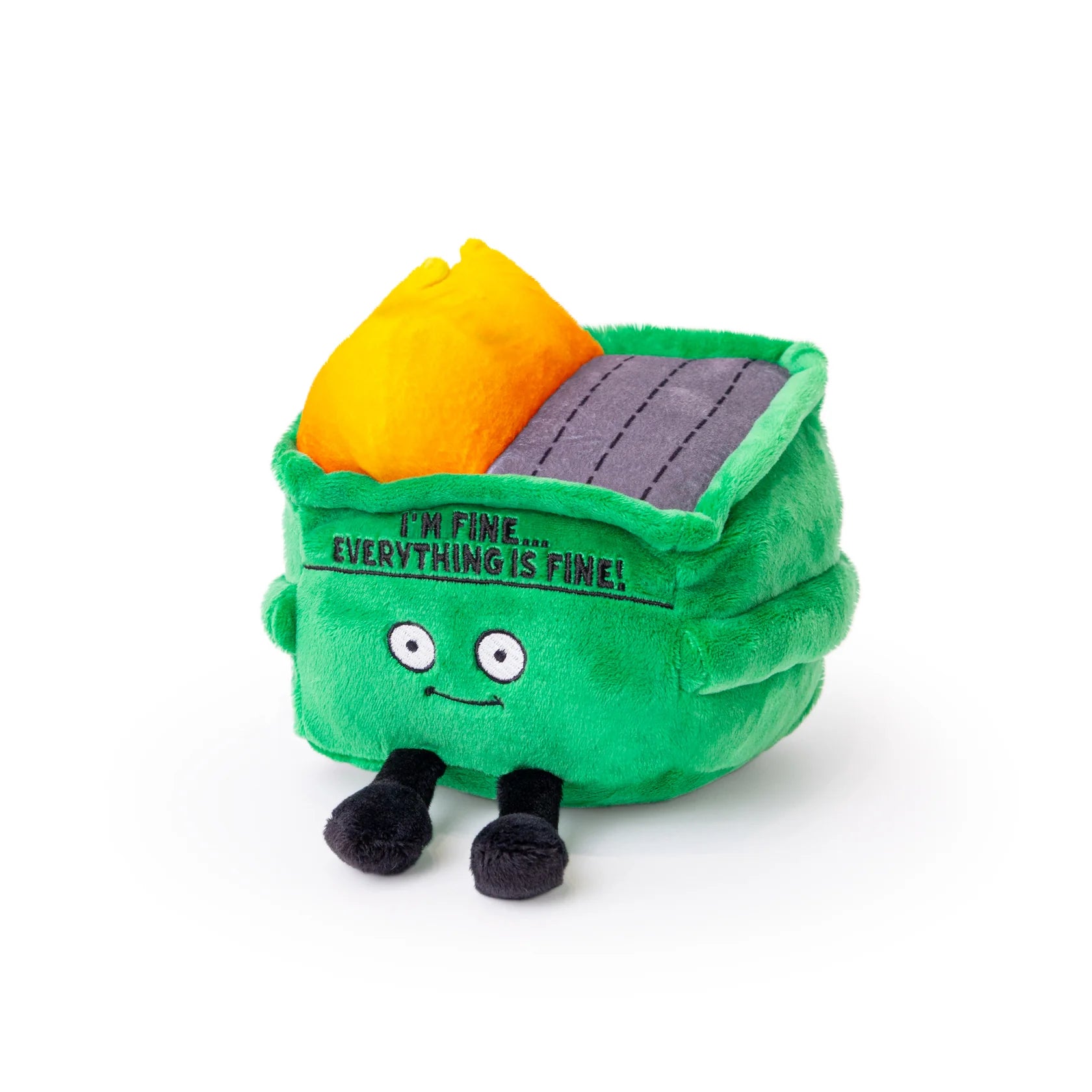 I'm Fine - Everything is Fine Dumpster Fire Plush Plushes Punchkins