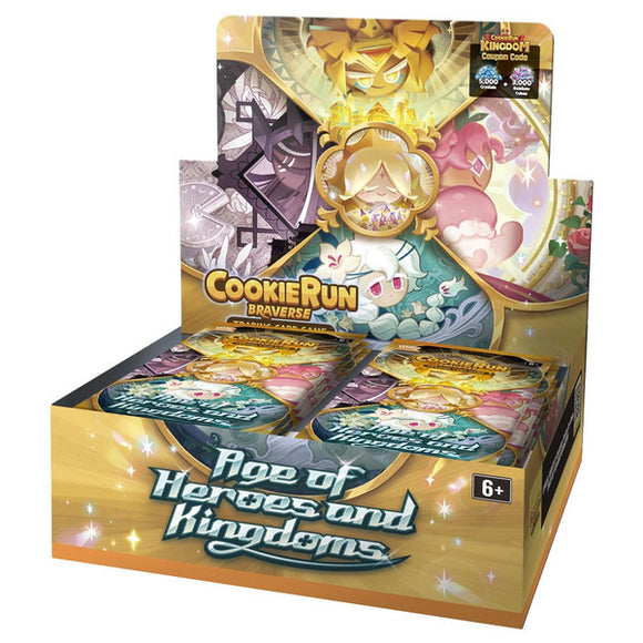 CookieRun TCG: Age of Heroes and Kingdoms Booster Trading Card Games Common Ground Games
