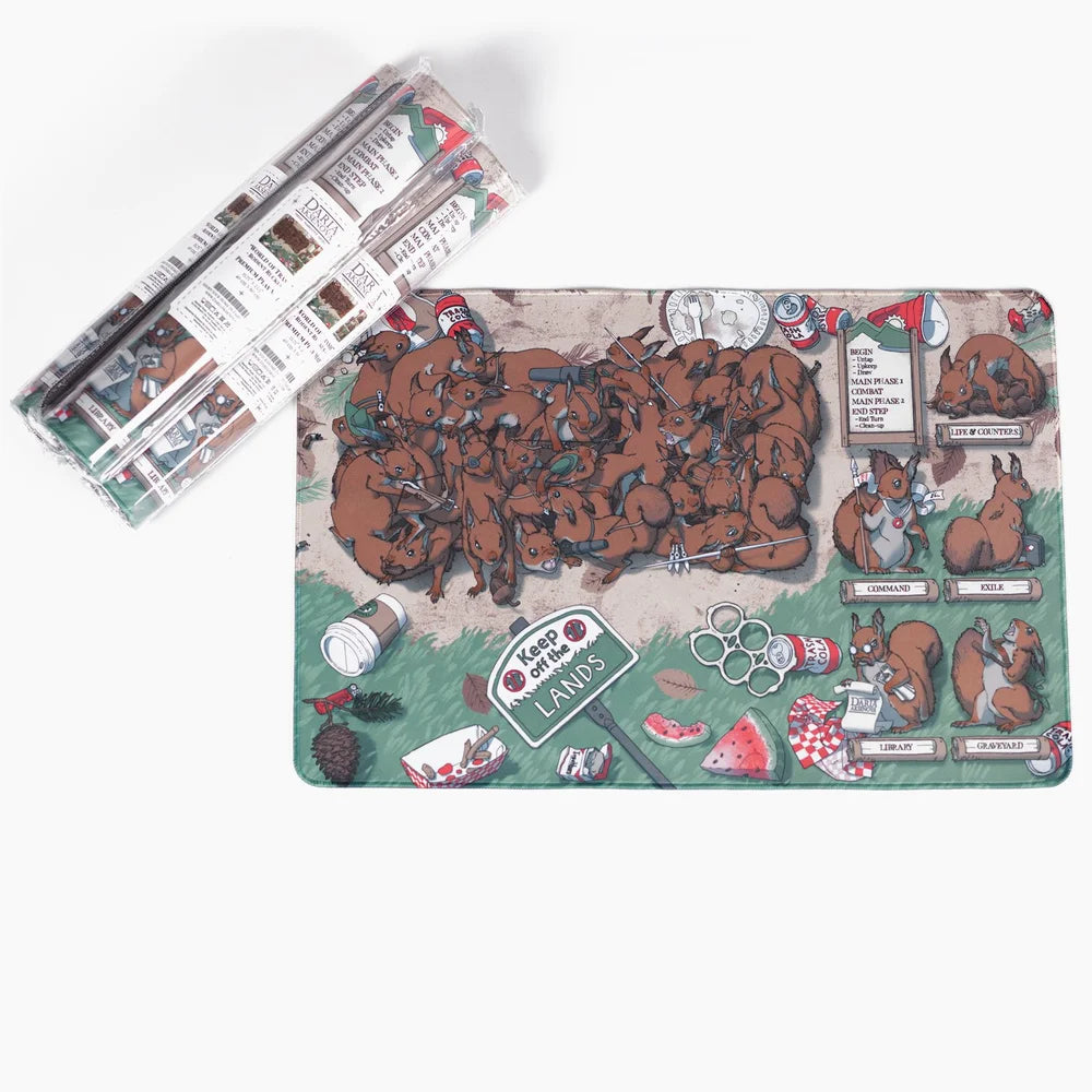 World of Trash - Playmats by Daria Aksenova Supplies Daria Aksenova PM Squirrels - Rodent Ruckus