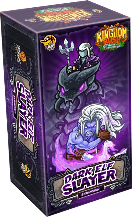 Kingdom Rush: Elemental Uprising - Dark Elf Slayer Board Games Lucky Duck Games   