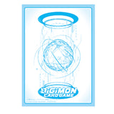 Digimon TCG Official Sleeve Assortment V1 2024 (4 options) Supplies Bandai DP Digi-Egg White  