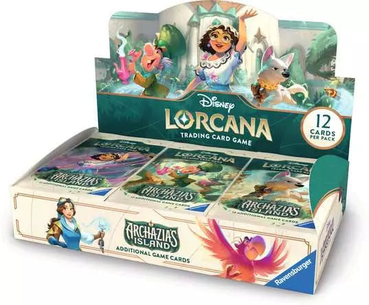 Disney Lorcana TCG: Archazia's Island Boosters (2 options) Trading Card Games Ravensburger AZI Booster Box