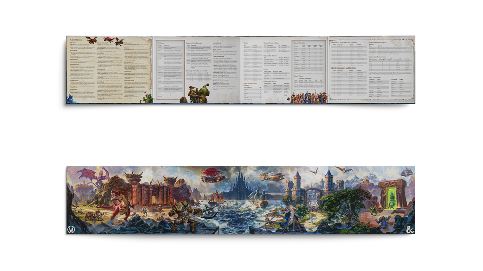 Dungeons & Dragons: World of Warcraft Dungeonmaster Screen
