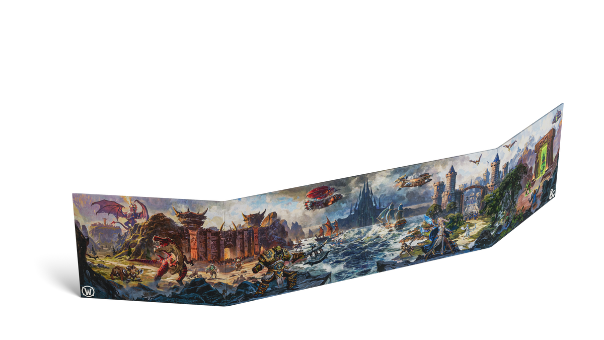 Dungeons & Dragons: World of Warcraft Dungeonmaster Screen Role Playing Games Wizards of the Coast