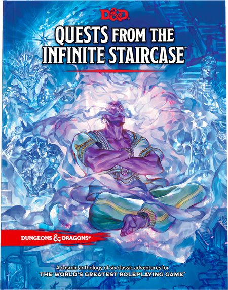 D&D 5e: Quests from the Infinite Staircase (2 options) Role Playing Games Wizards of the Coast Infinite Staircase Regular Cover  