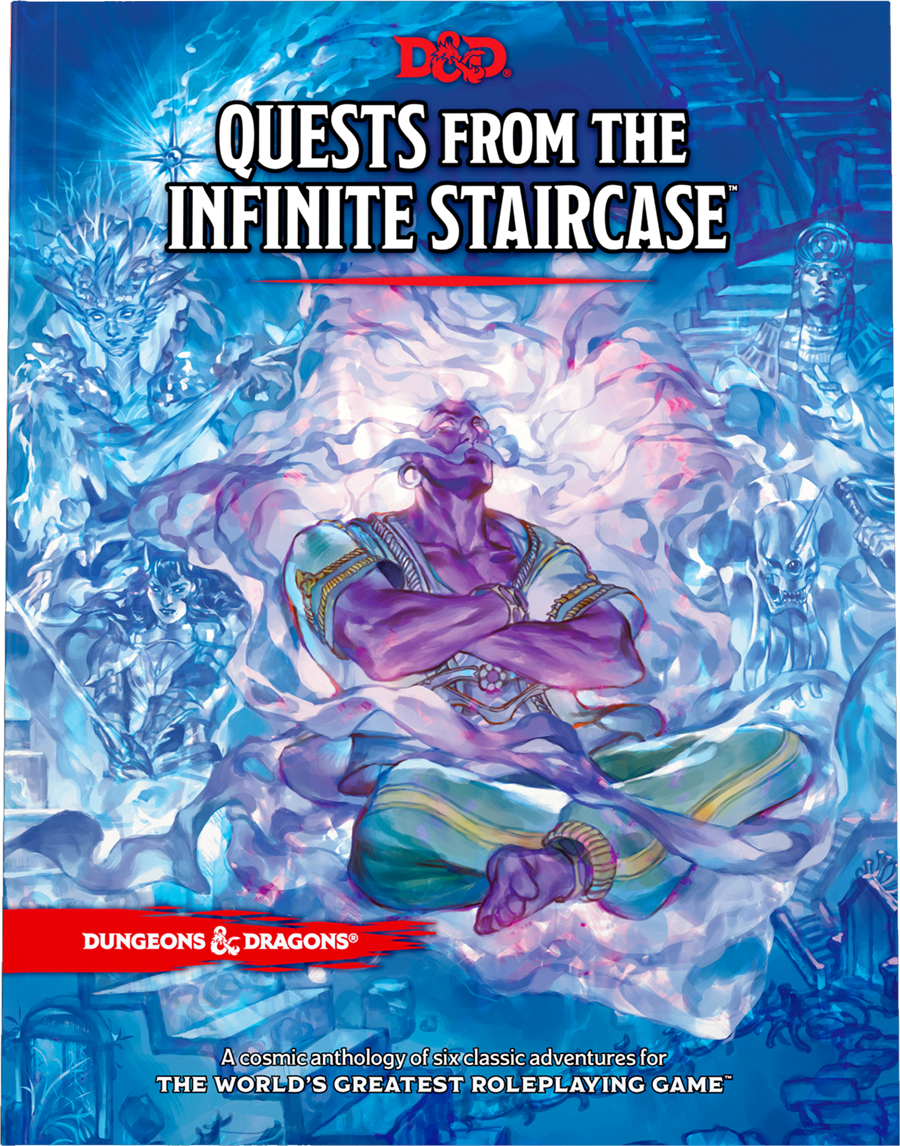 D&D 5e: Quests from the Infinite Staircase (2 options) Role Playing Games Wizards of the Coast Infinite Staircase Regular Cover  