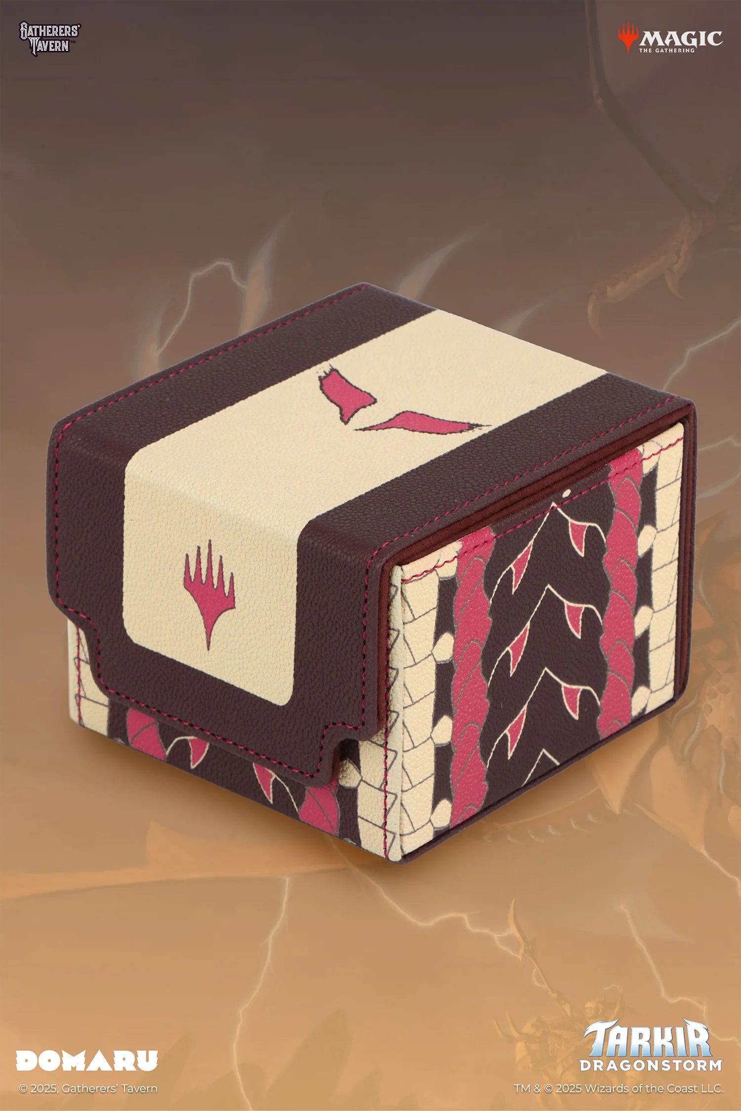 Gatherers' Tavern Tarkir: Dragonstorm Domaru Deck Box (5 options) Supplies Gatherers' Tavern Domaru DB TDM Neriv