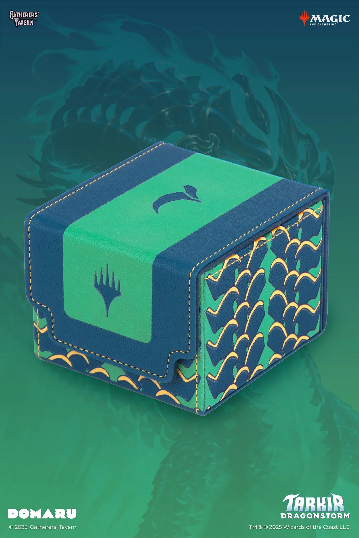 Gatherers' Tavern Tarkir: Dragonstorm Domaru Deck Box (5 options) Supplies Gatherers' Tavern Domaru DB TDM Teval