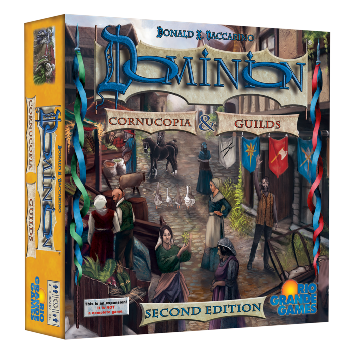 Dominion: Cornucopia & Guilds Second Edition Card Games Rio Grande Games   