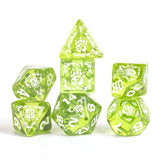 D&D Adventurer Dice Set - Druid Green 16ct Dice Sirius Dice