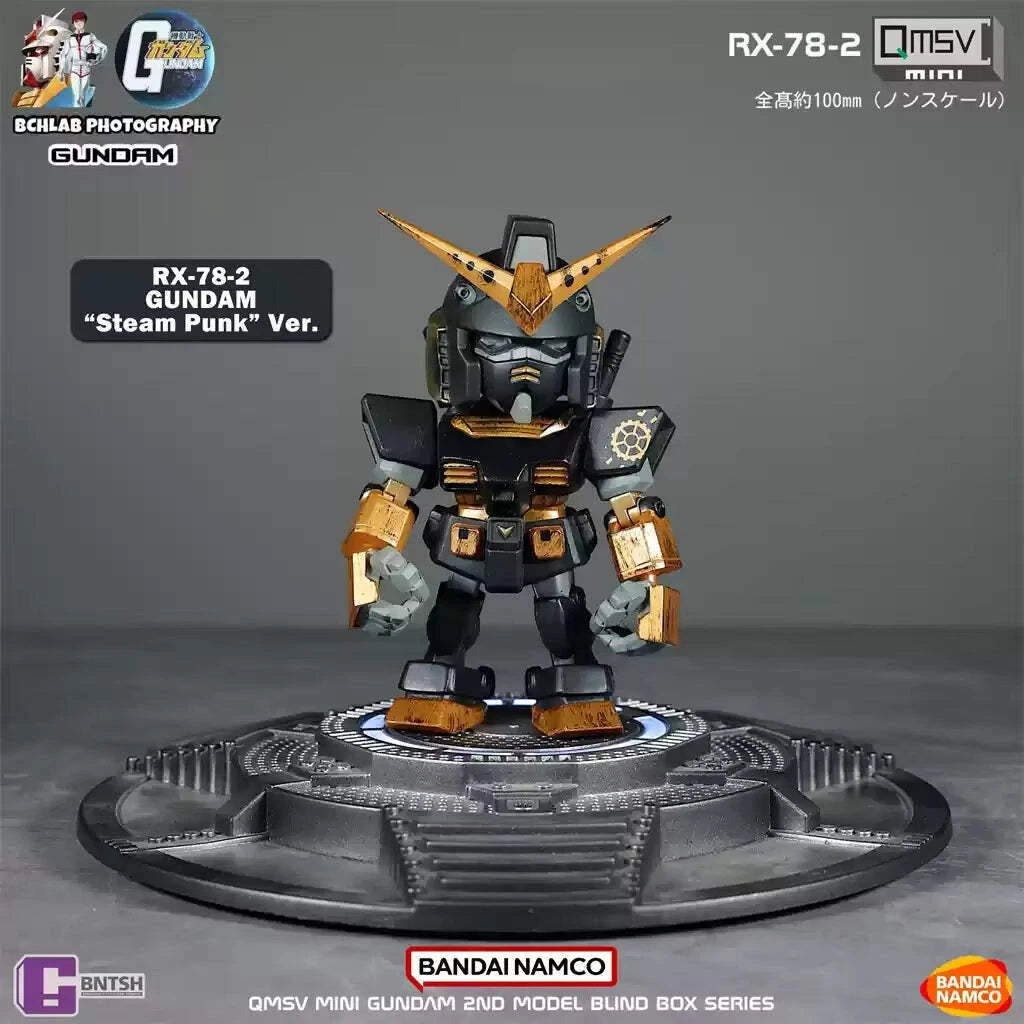 Bandai Namco QMSV Mini RX-78 Gundam 2nd Model Mystery Box Figures Toys LuminaToyz
