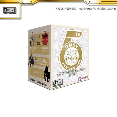 Bandai QMSV Mini Mobile Suite Gundam 5th Anniversary Artist Collab