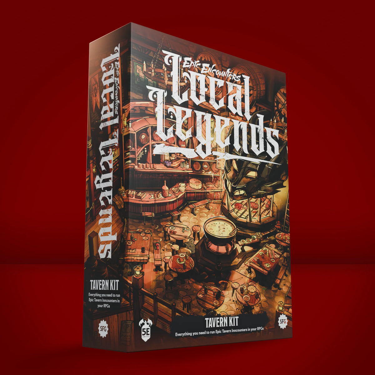 Epic Encounters Local Legends: Tavern Kit Core Set Miniatures Steamforged Games