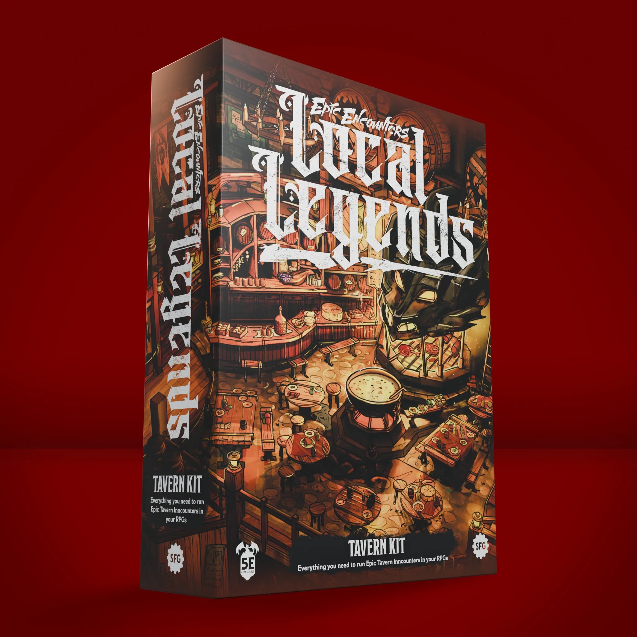 Epic Encounters Local Legends: Tavern Kit Core Set Miniatures Steamforged Games