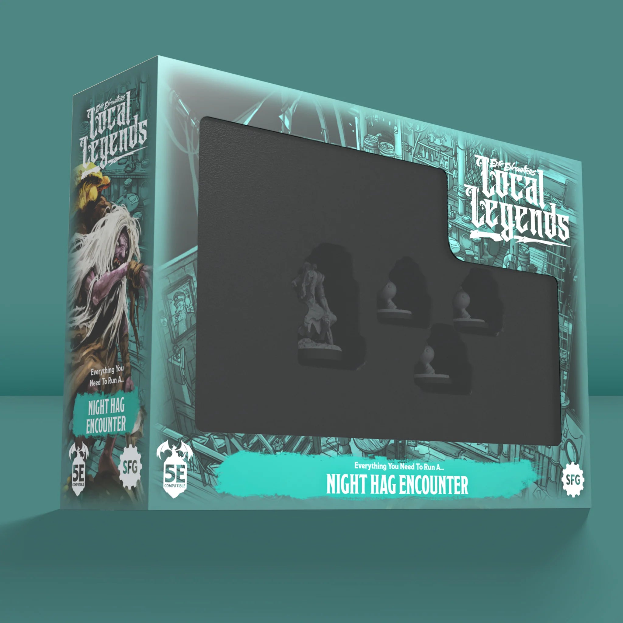Epic Encounters Local Legends: Night Hag Encounter Miniatures Steamforged Games