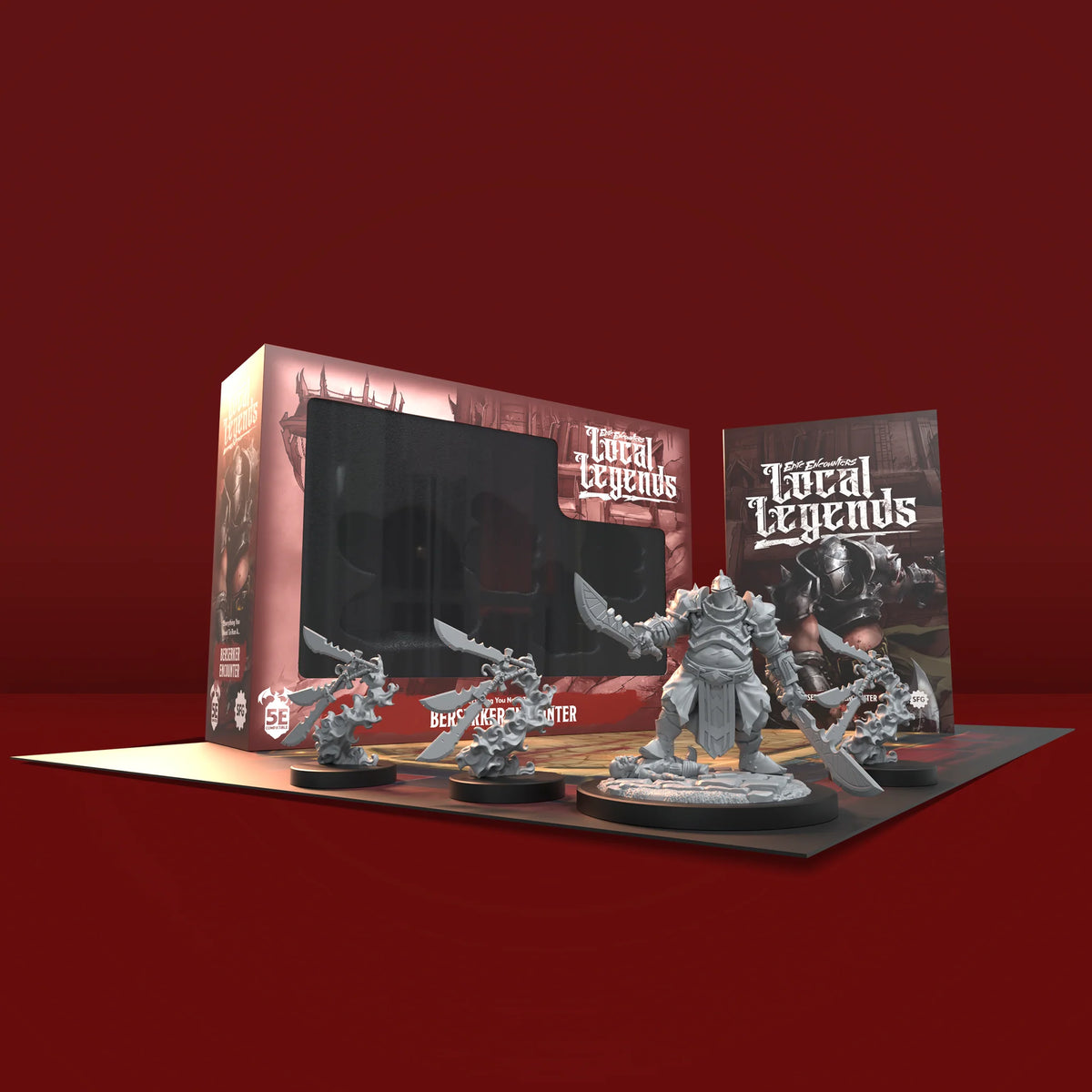 Epic Encounters Local Legends: Berserker Encounter Miniatures Steamforged Games