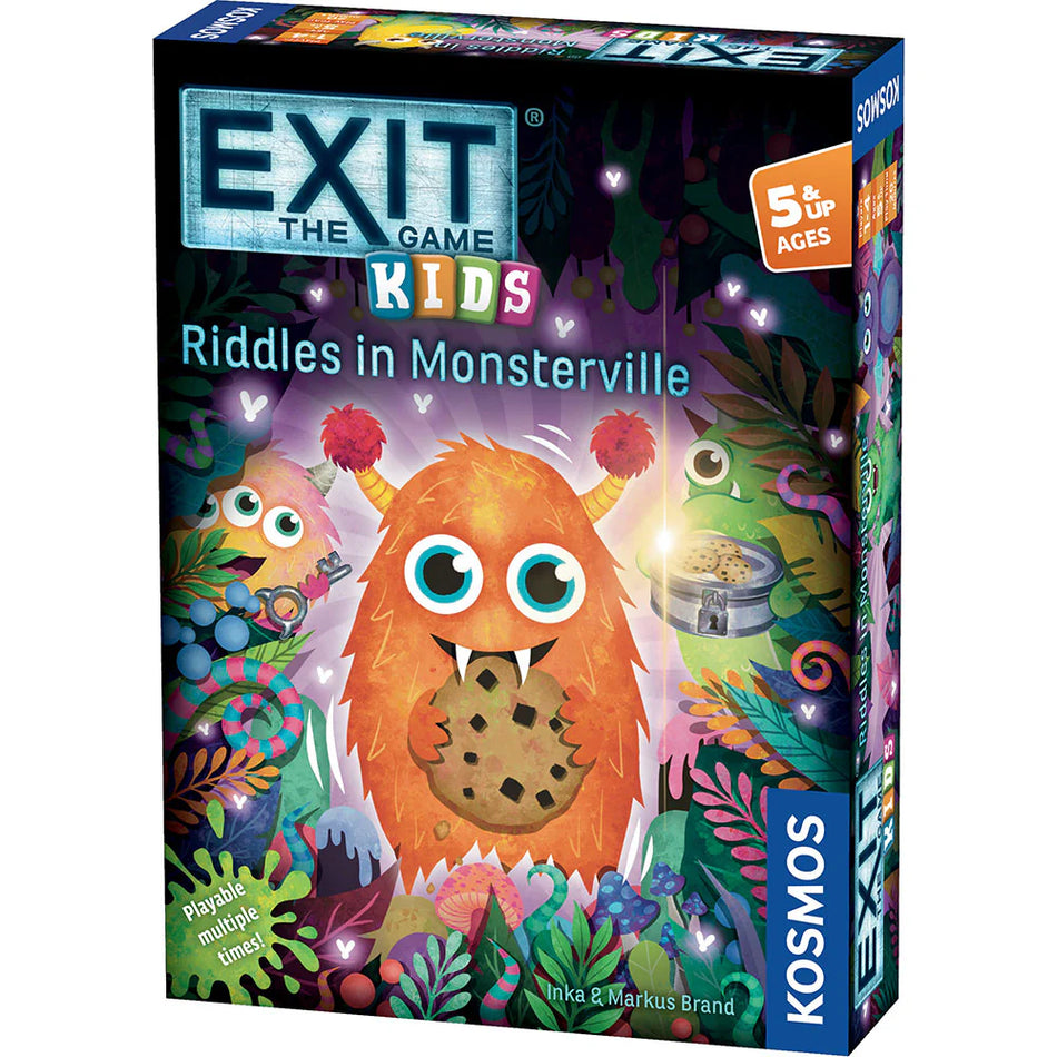 Exit Kids: Riddles in Monsterville Puzzles Thames and Kosmos