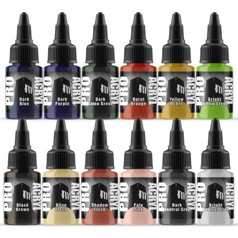 Pro Acryl Expansion Set 1 Paints Monument Hobbies