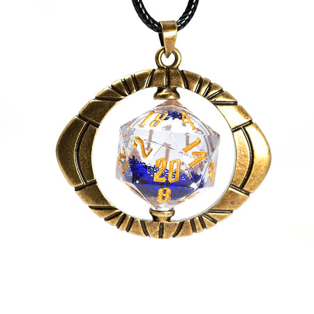 Sirius Dice Eye of Ra d20 Necklace Dice Sirius Dice   