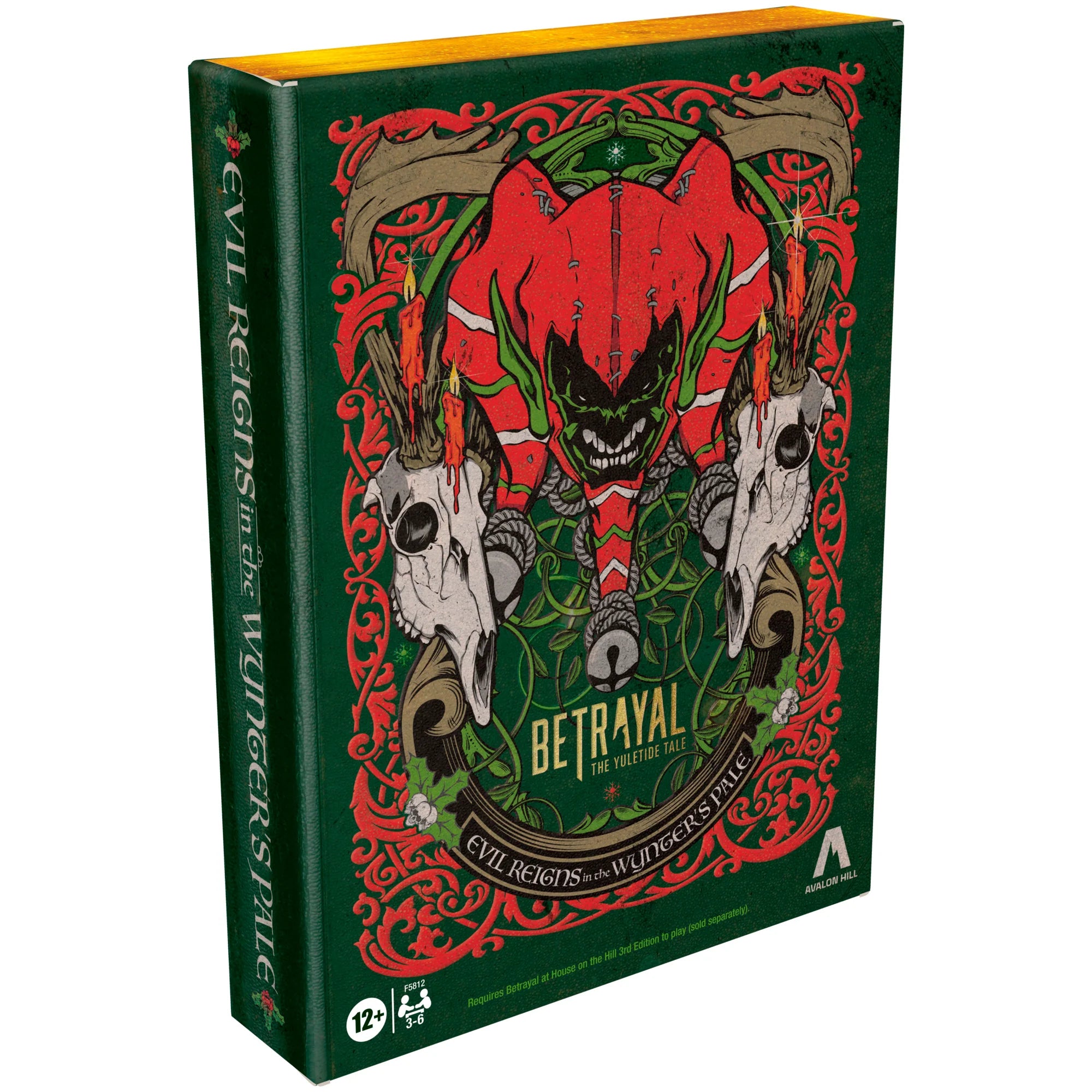 Betrayal at House on the Hill 3rd Edition: Evil Reigns in the Winter's Pale Expansion Board Games Hasbro   