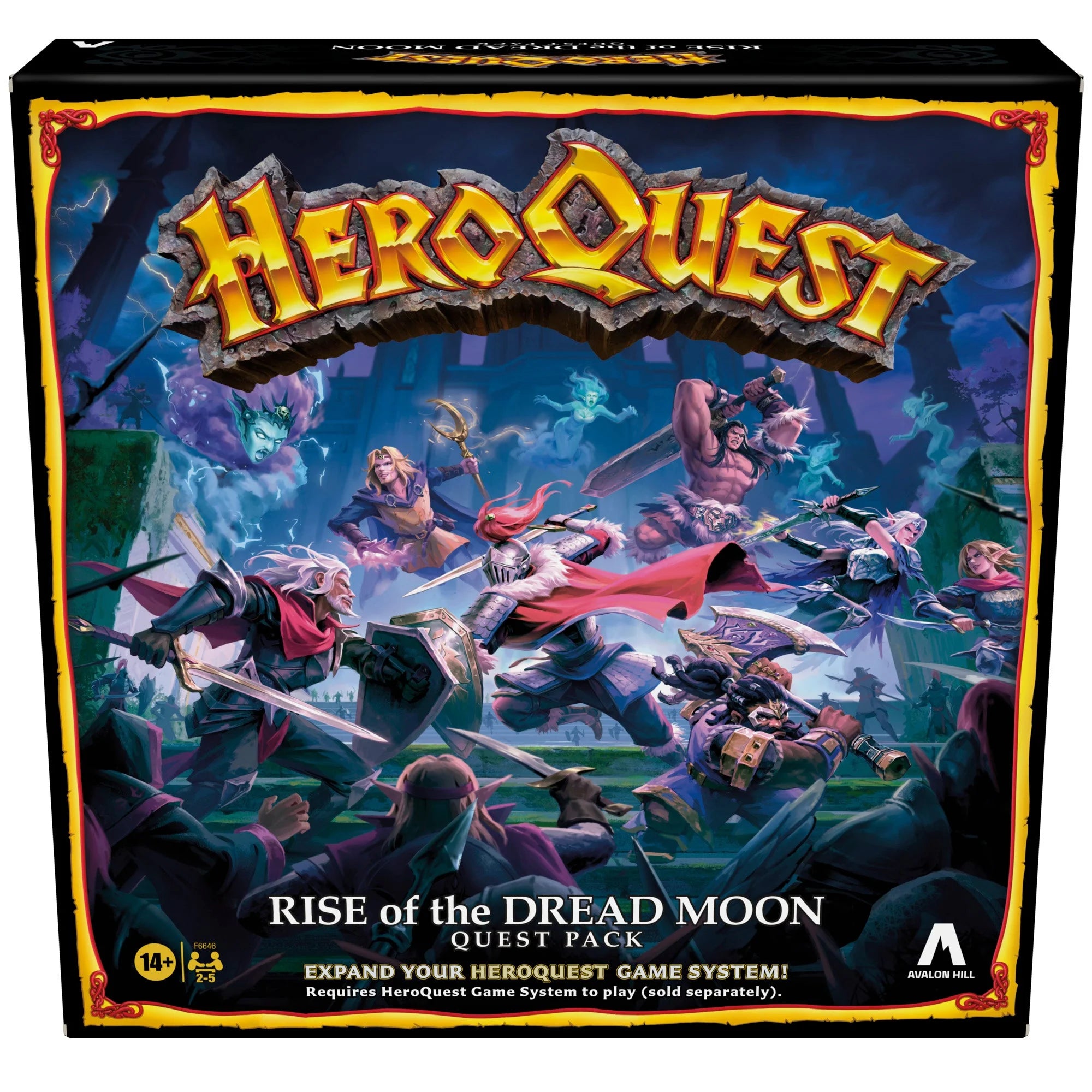 HeroQuest Rise of the Dread Moon Quest Pack Board Games Hasbro   