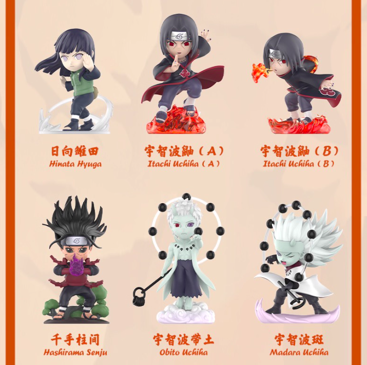 Naruto Shippuden: Fourth Great Ninja War Series Figure Mystery Box Toys LuminaToyz