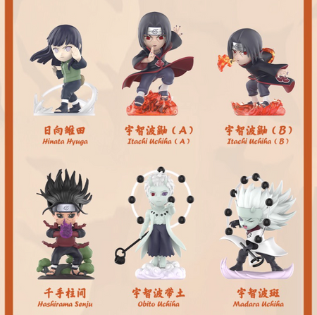 Naruto Shippuden: Fourth Great Ninja War Series Figure Mystery Box Toys LuminaToyz