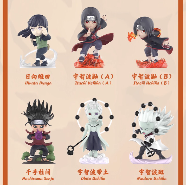 Naruto Shippuden: Fourth Great Ninja War Series Figure Mystery Box Toys LuminaToyz