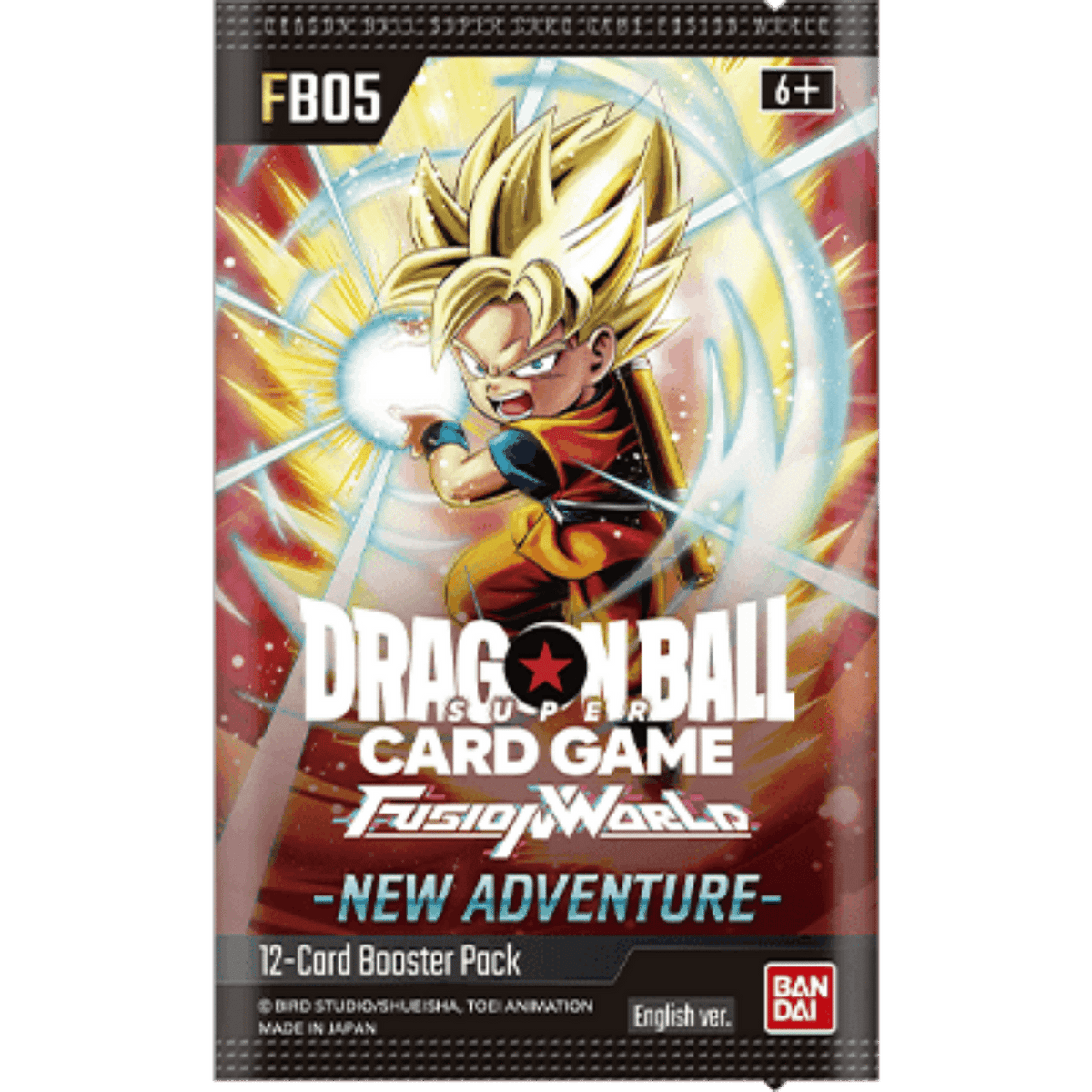 Dragon Ball Super [FB05] Fusion World New Adventure Boosters (2 options) Trading Card Games Bandai DBS FB05 Booster Pack