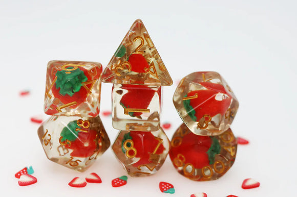 Wild Strawberries RPG Dice Set Dice Foam Brain Games