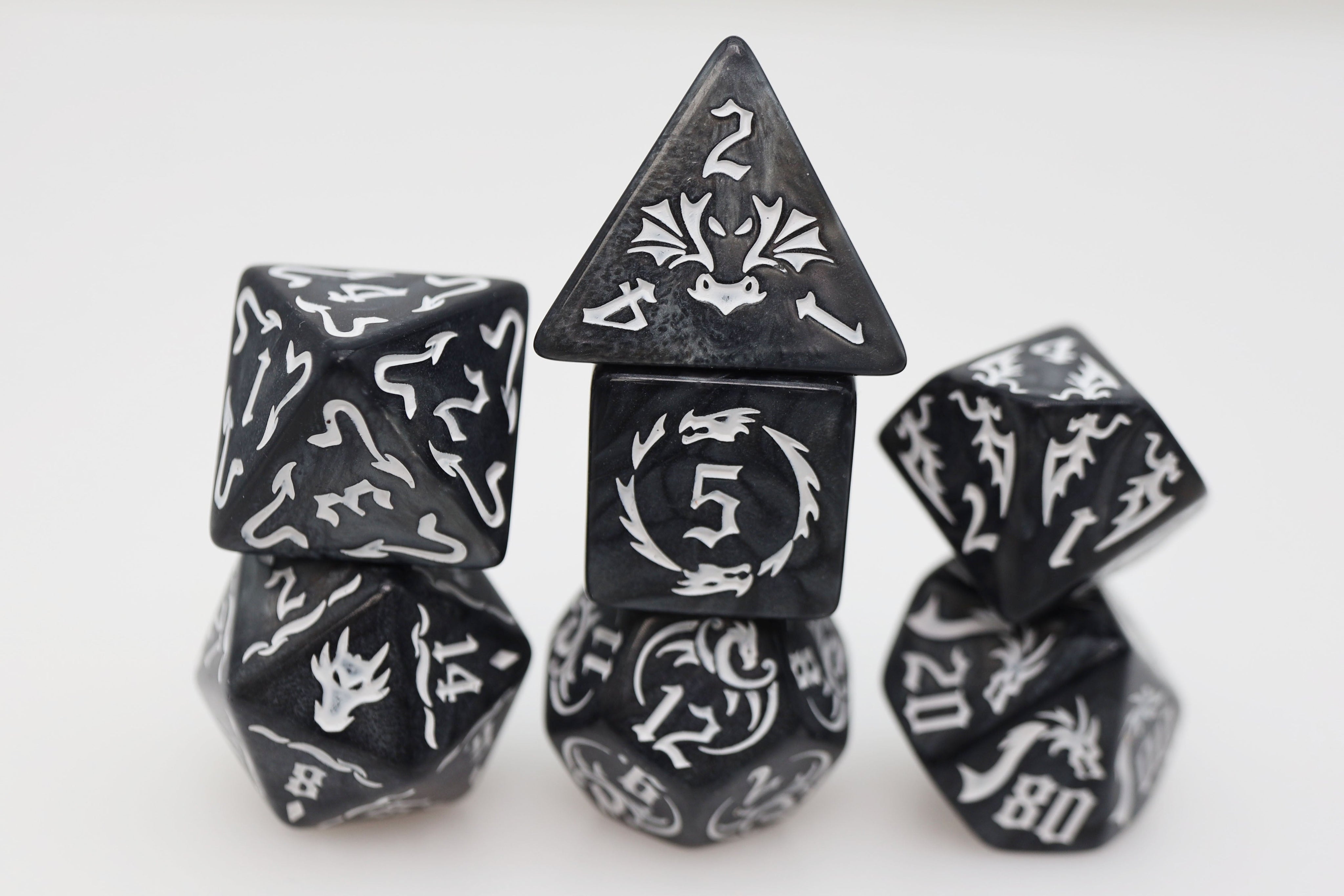 Drake's Flight: Nightmare RPG Dice Set Dice Foam Brain Games   