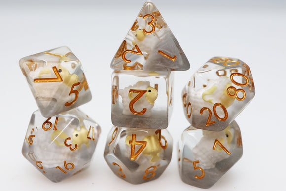 Golden Fleece RPG Dice Set Dice Foam Brain Games