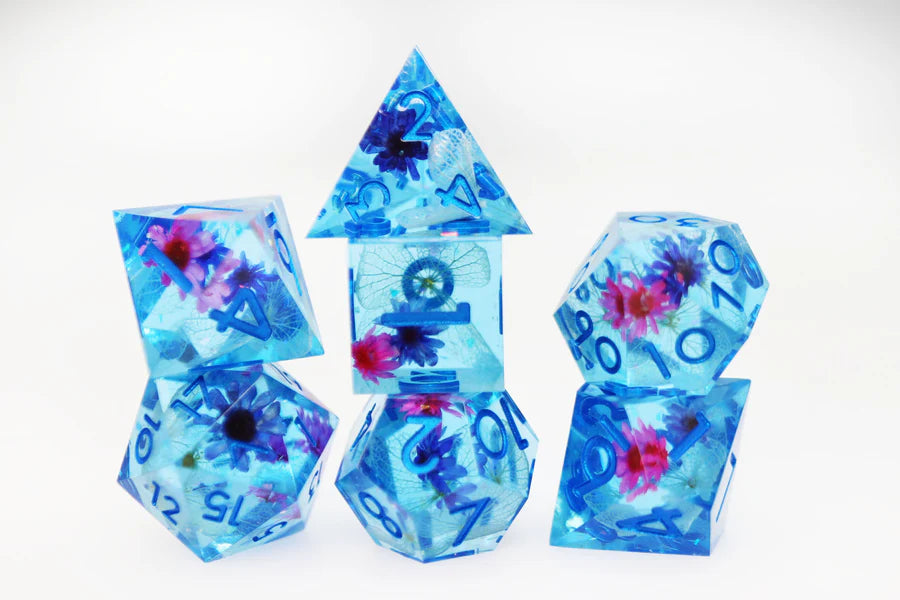 Sharp Edge Spring Showers 7ct Dice Foam Brain Games Sharp Edge Spring Showers