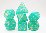 Shooting Stars RPG Dice Set (8 Options) Dice Foam Brain Games FBG SS: Magnesium