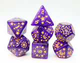 Shooting Stars RPG Dice Set (8 Options) Dice Foam Brain Games FBG SS: Xenon