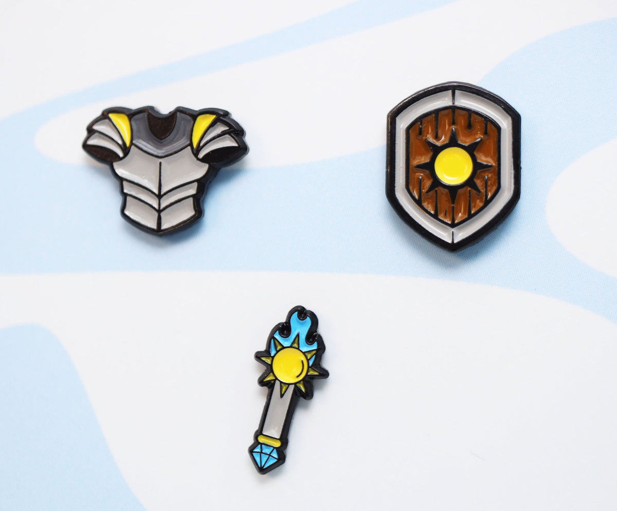Mini Pins: Cleric Pack Clothing & Accessories Foam Brain Games