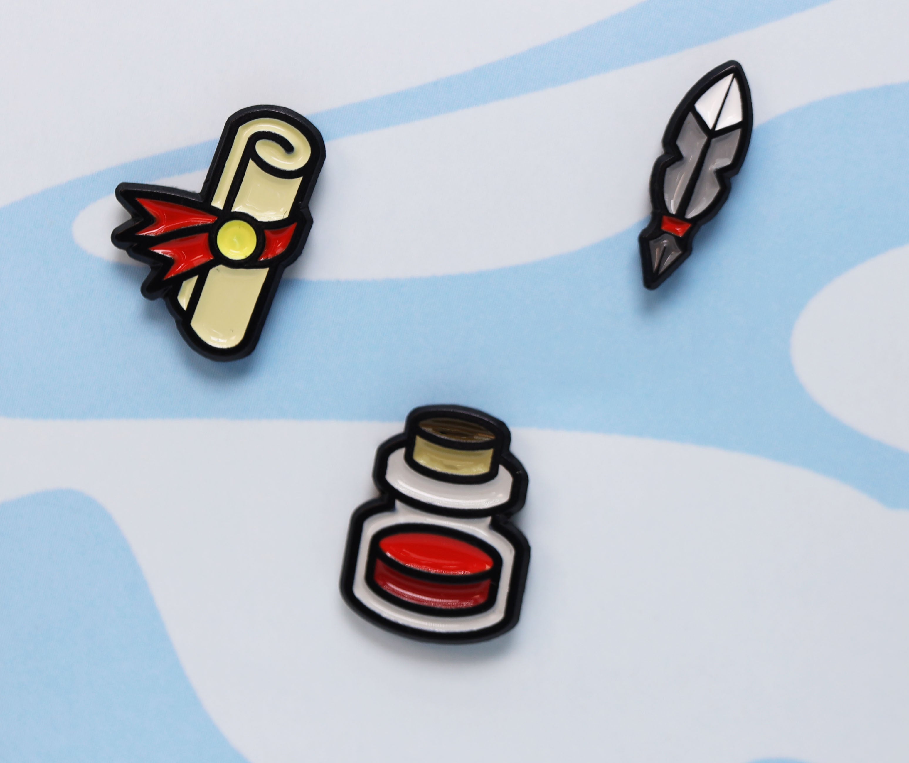Mini Pins: Spell Writer Pack Clothing & Accessories Foam Brain Games