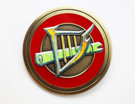 Foam Brain Games - Pathfinder Class Icon Pin (16 options) Clothing & Accessories Foam Brain Games PF Icon Pin Bard