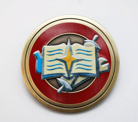 Foam Brain Games - Pathfinder Class Icon Pin (16 options) Clothing & Accessories Foam Brain Games PF Icon Pin Cleric