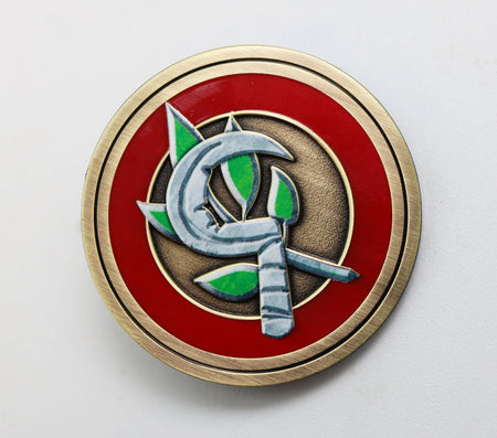 Foam Brain Games - Pathfinder Class Icon Pin (16 options) Clothing & Accessories Foam Brain Games PF Icon Pin Druid