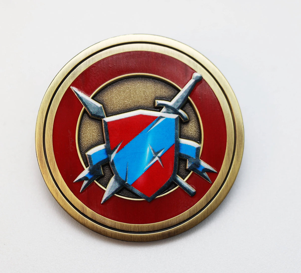 Foam Brain Games - Pathfinder Class Icon Pin (16 options) Clothing & Accessories Foam Brain Games PF Icon Pin Fighter