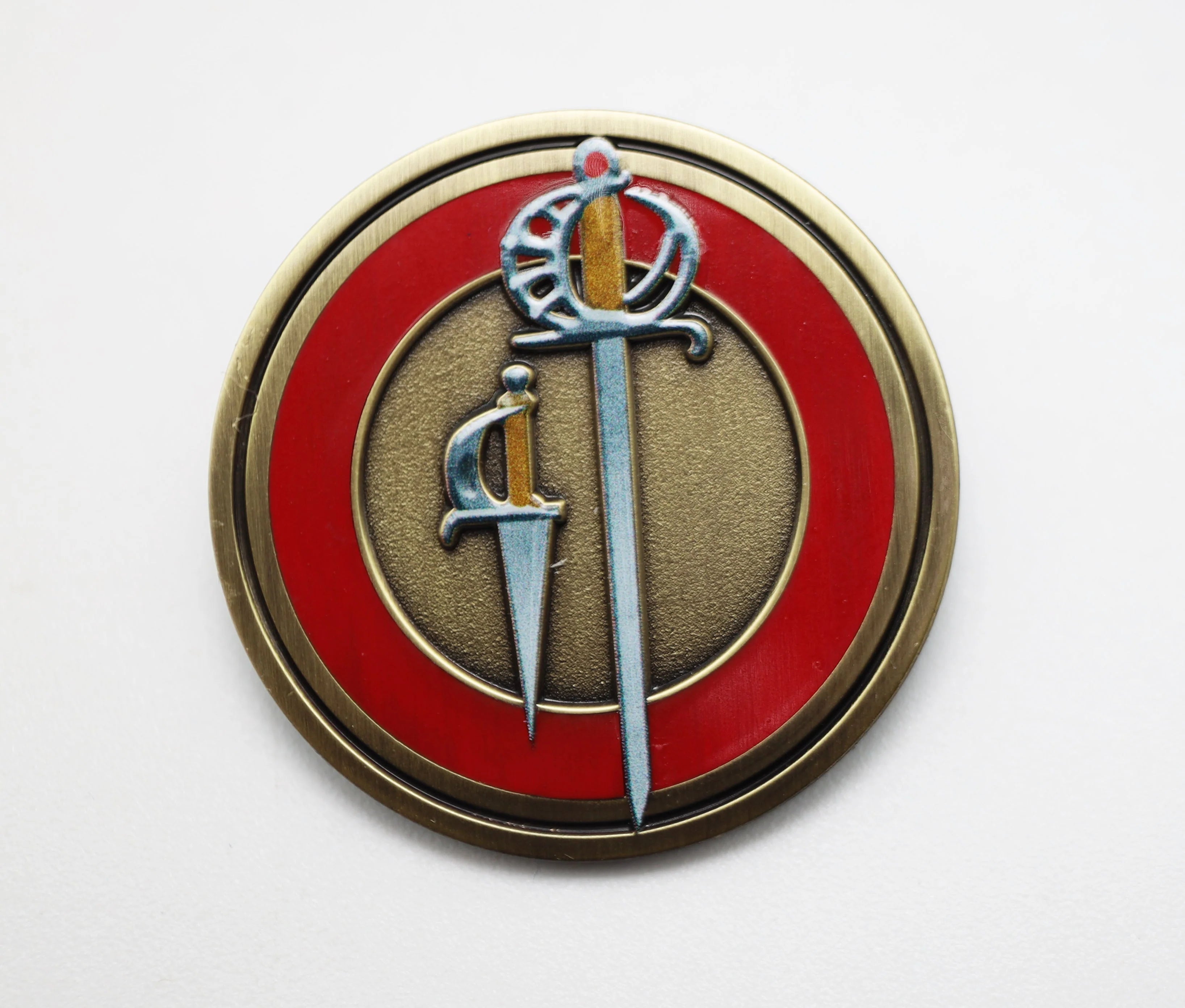 Foam Brain Games - Pathfinder Class Icon Pin (16 options) Clothing & Accessories Foam Brain Games PF Icon Pin Swashbuckler