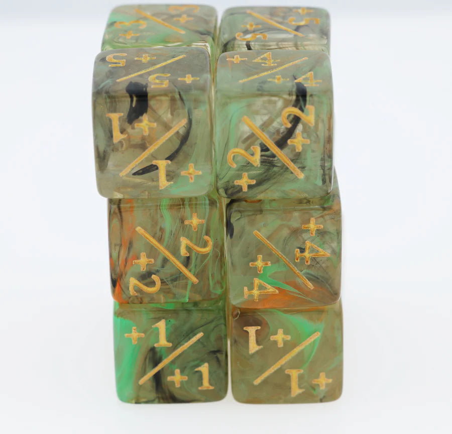 The Night Watch +1/+1 Counters Set of 12 Dice Foam Brain Games +1/+1 The Night Watch