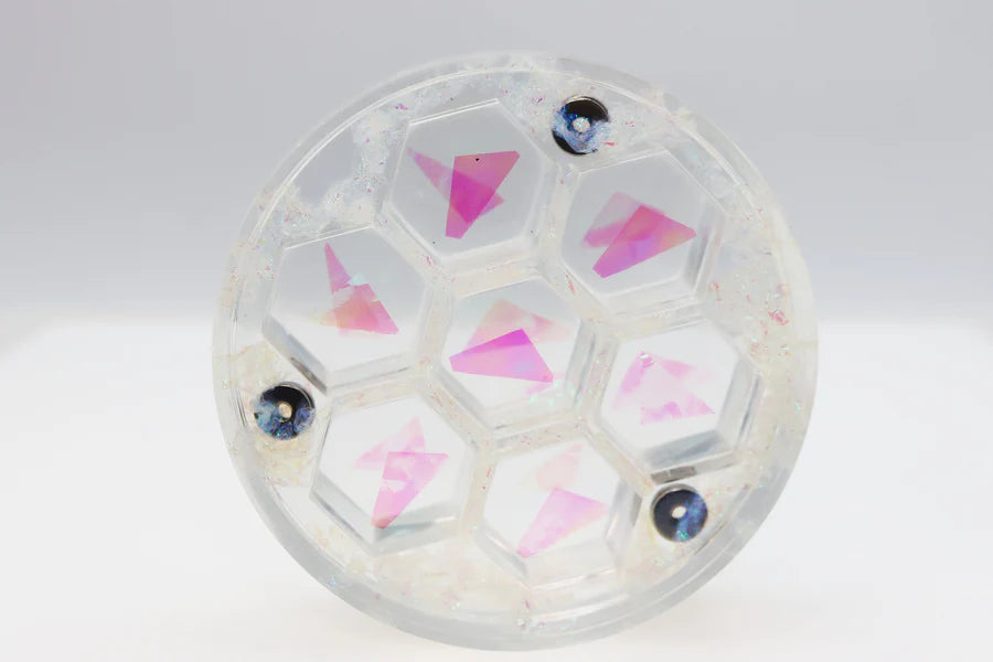 Sharp Edge Resin Dice Vault - Ethereal Clouds Supplies Foam Brain Games