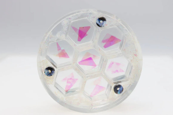 Sharp Edge Resin Dice Vault - Ethereal Clouds Supplies Foam Brain Games