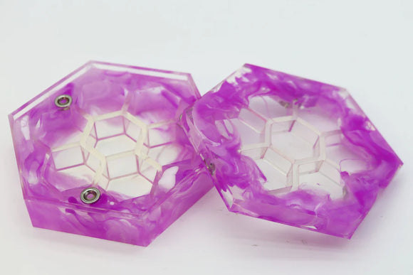 Sharp Edge Resin Dice Vault - Eerie Fog Supplies Foam Brain Games