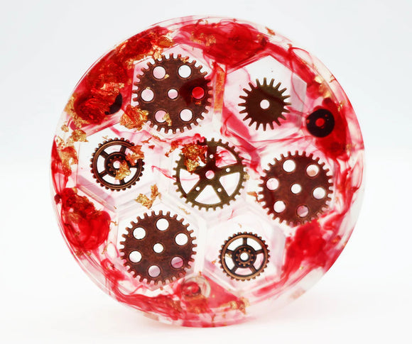 Sharp Edge Resin Dice Vault - Artificer's Cache Supplies Foam Brain Games