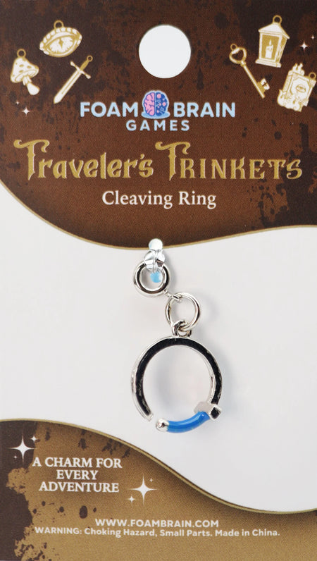 Traveler's Trinkets Charms Group 2 (29 options) Clothing & Accessories Foam Brain Games Cleaving Ring  