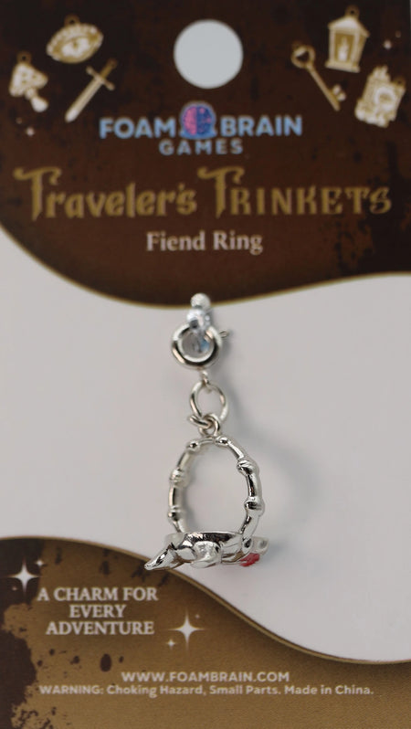Traveler's Trinkets Charms Group 2 (29 options) Clothing & Accessories Foam Brain Games Fiend Ring  